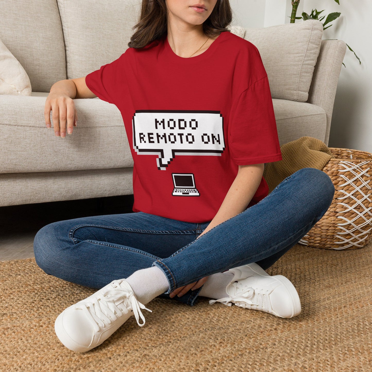 Speech bubble: remote mode ON🗨️
