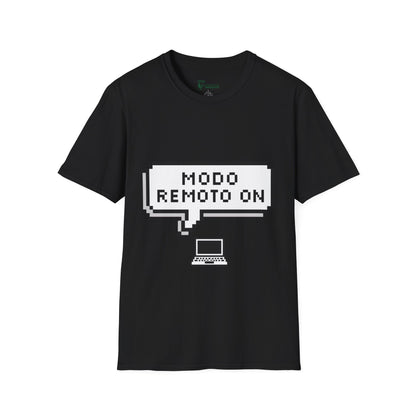 Speech bubble: remote mode ON🗨️
