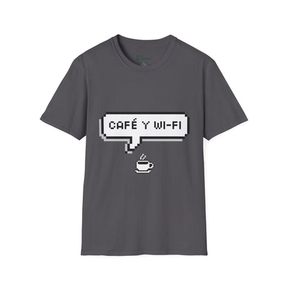 Speech bubble: cafe y wifi 🗨️