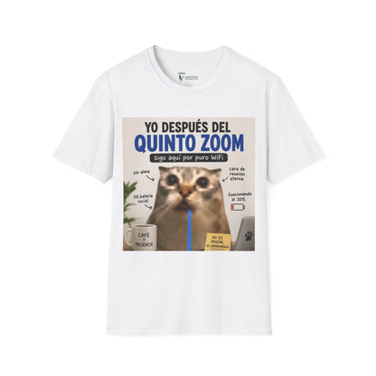 Camiseta: yo despues de los Zoom 💻