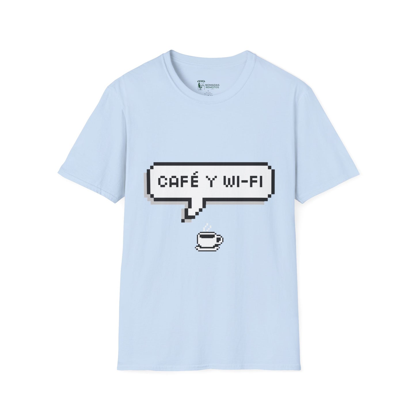 Speech bubble: cafe y wifi 🗨️