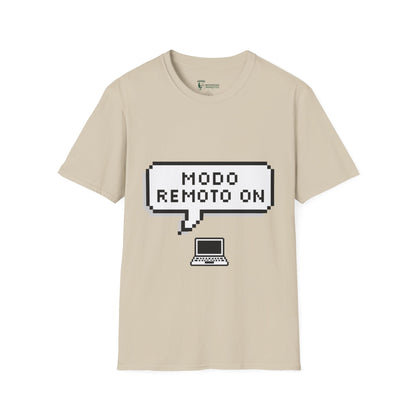 Speech bubble: remote mode ON🗨️