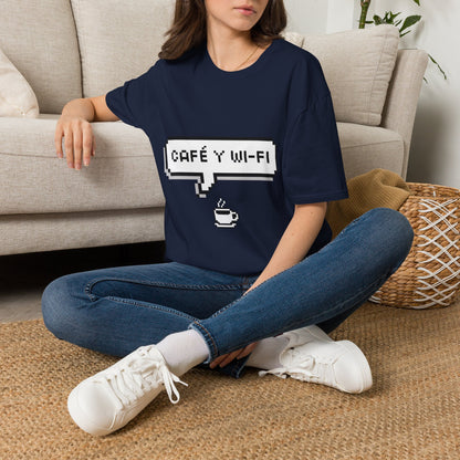 Speech bubble: cafe y wifi 🗨️