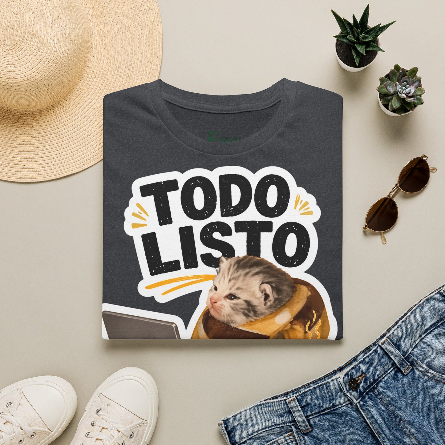 Camisa: Gatito trabajo hecho pago pendiente 😸