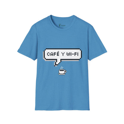 Speech bubble: cafe y wifi 🗨️