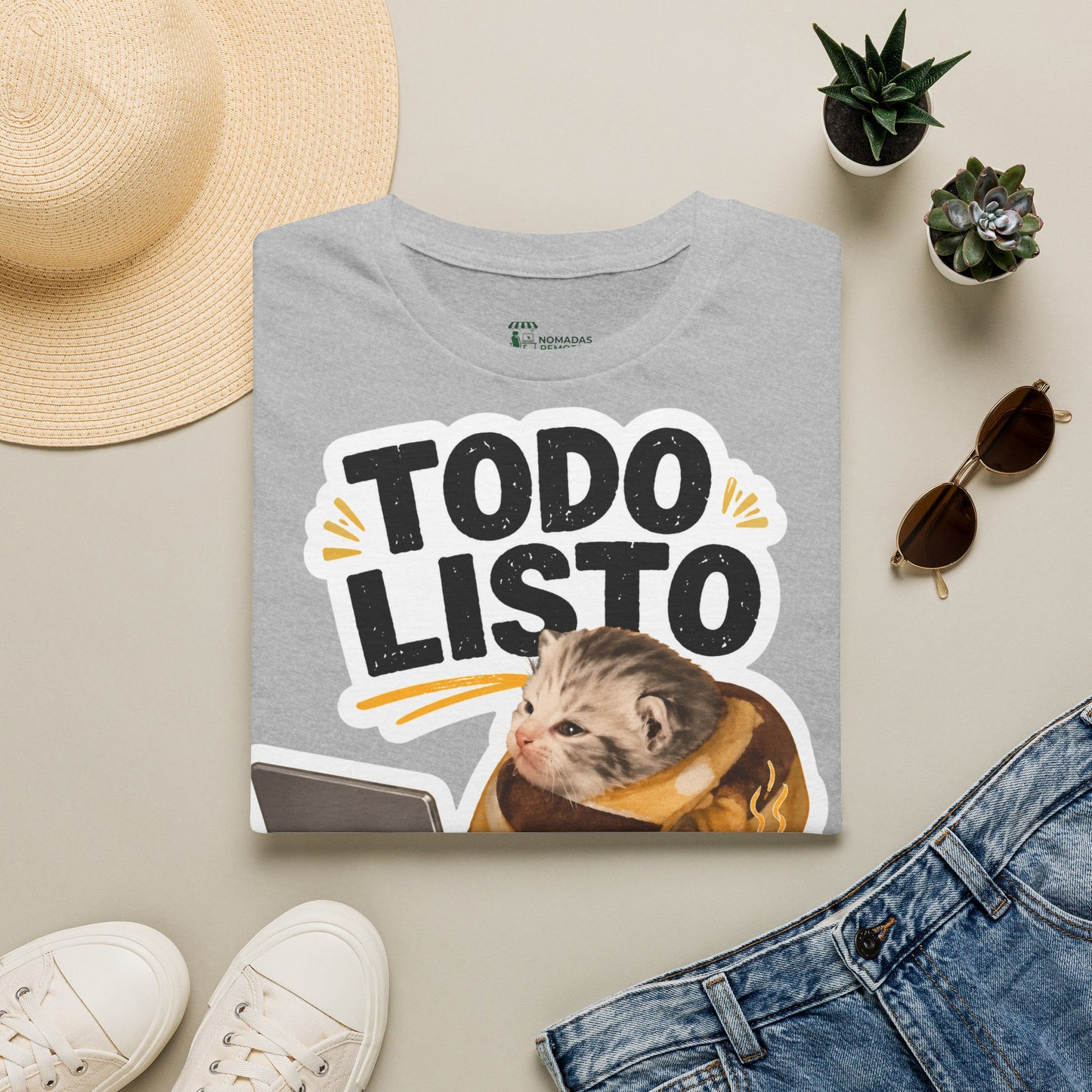 Camisa: Gatito trabajo hecho pago pendiente 😸