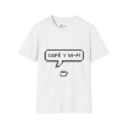 Speech bubble: cafe y wifi 🗨️