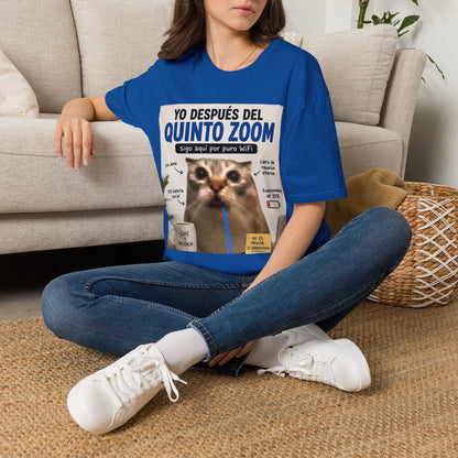 Camiseta: yo despues de los Zoom 💻