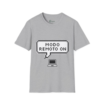 Speech bubble: remote mode ON🗨️