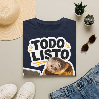 Camisa: Gatito trabajo hecho pago pendiente 😸
