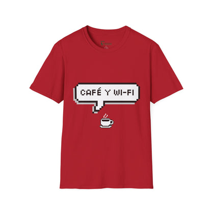 Speech bubble: cafe y wifi 🗨️