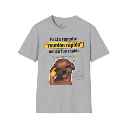 Camiseta: FACTO Remoto reunion 💻