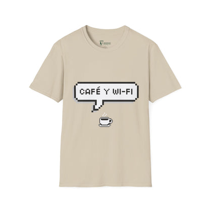 Speech bubble: cafe y wifi 🗨️