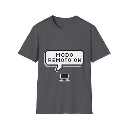 Speech bubble: remote mode ON🗨️