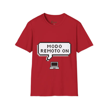 Speech bubble: remote mode ON🗨️