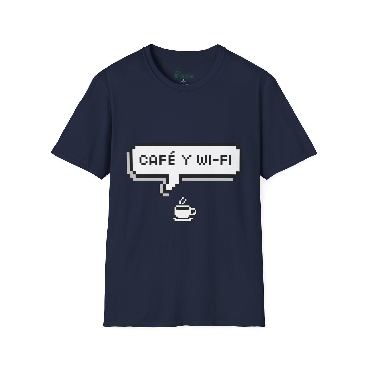 Speech bubble: cafe y wifi 🗨️