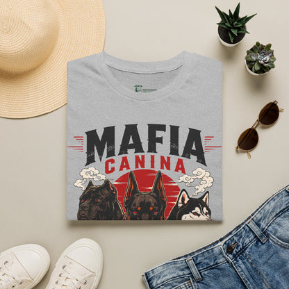 Copy of Mafia Felina cat illustration T-Shirt | Japanese torii, black & white cats