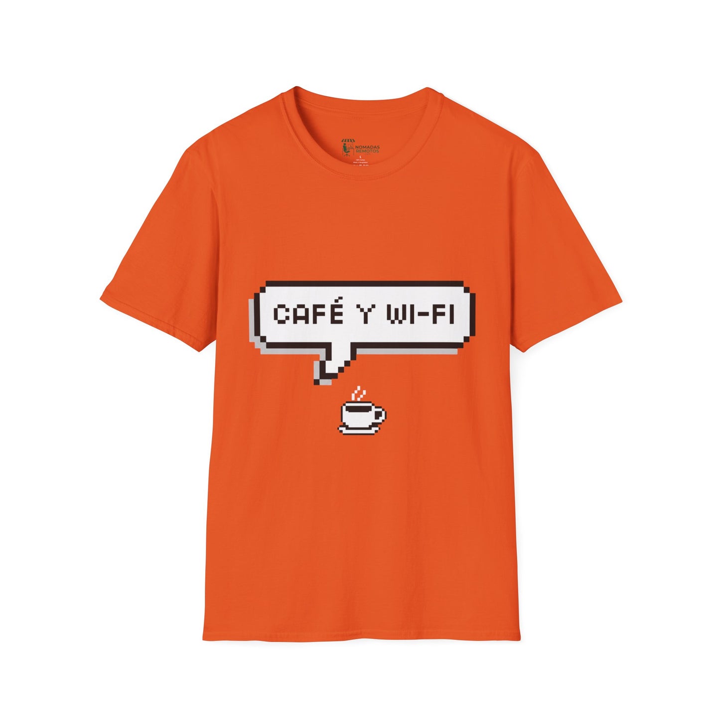 Speech bubble: cafe y wifi 🗨️