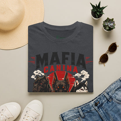 Copy of Mafia Felina cat illustration T-Shirt | Japanese torii, black & white cats