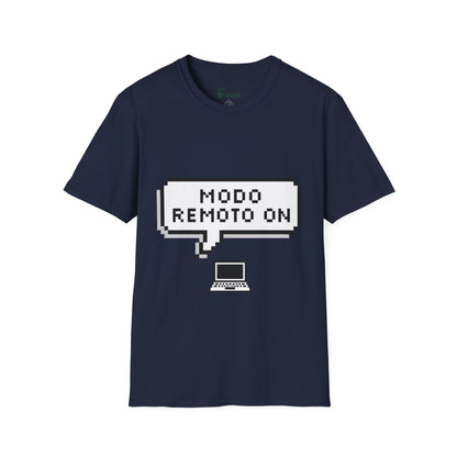 Speech bubble: remote mode ON🗨️