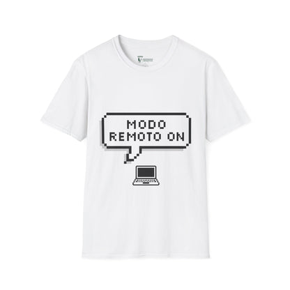 Speech bubble: remote mode ON🗨️