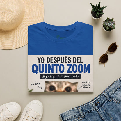 Camiseta: yo despues de los Zoom 💻