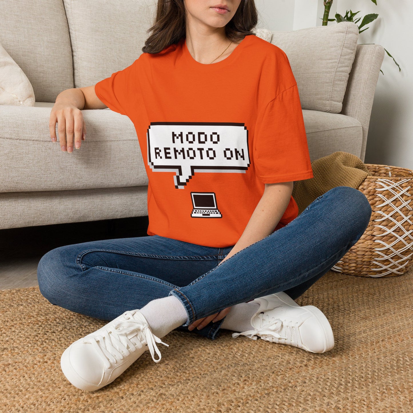 Speech bubble: remote mode ON🗨️