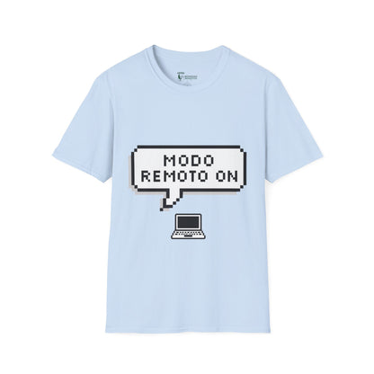 Speech bubble: remote mode ON🗨️