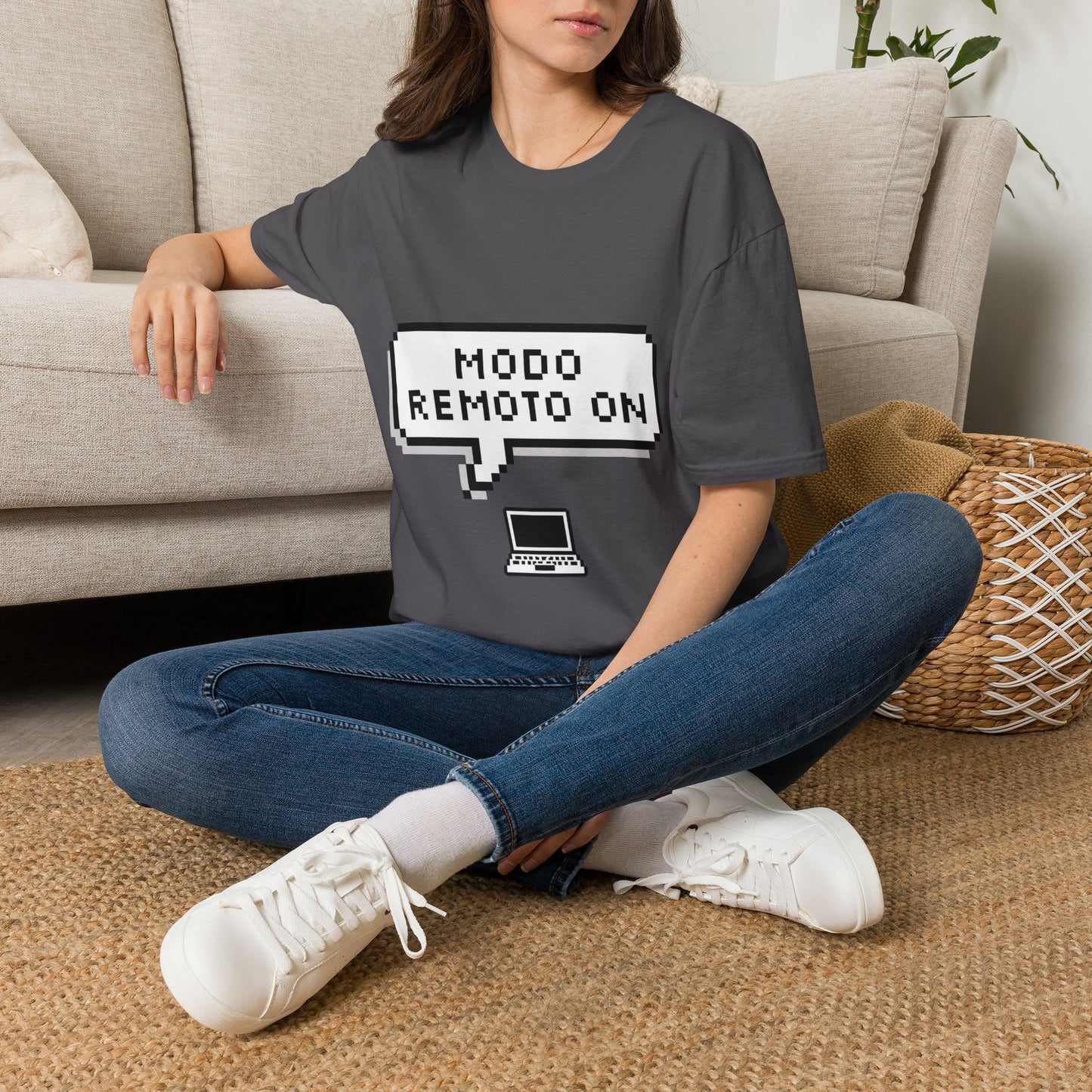 Speech bubble: remote mode ON🗨️