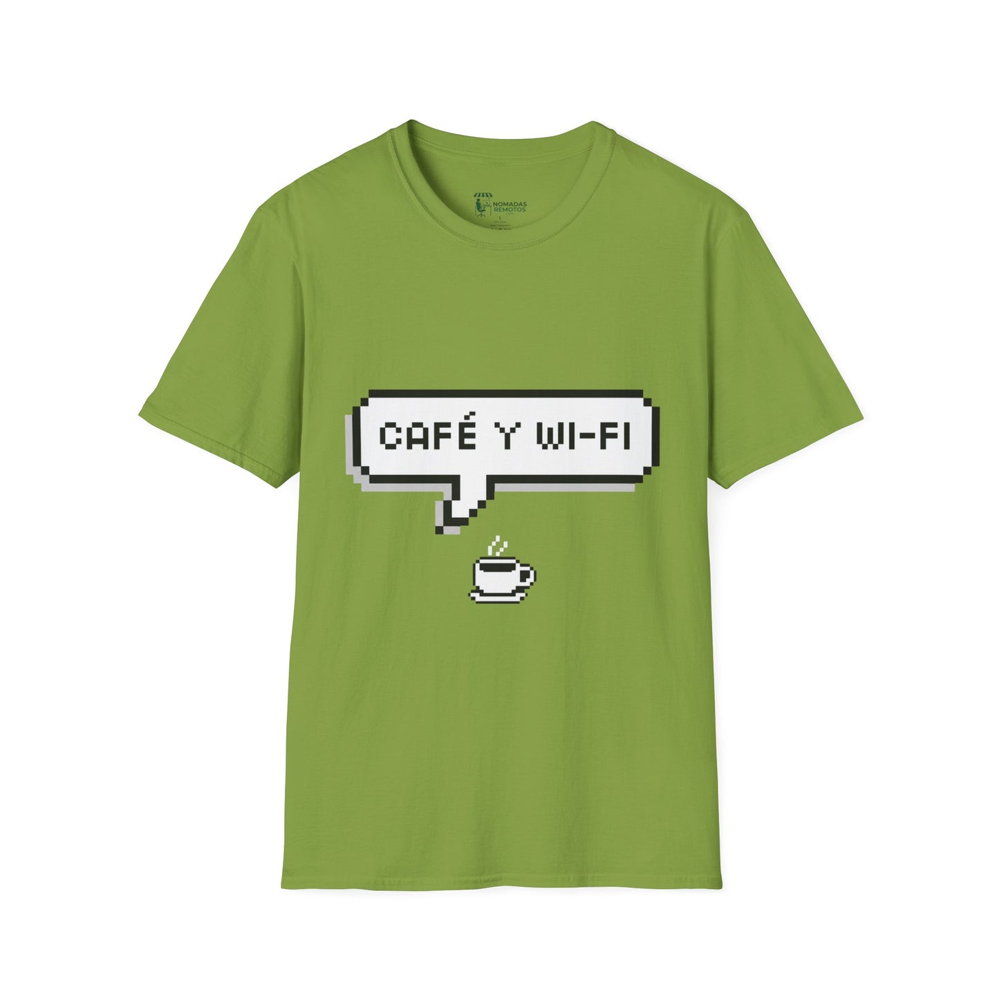 Speech bubble: cafe y wifi 🗨️