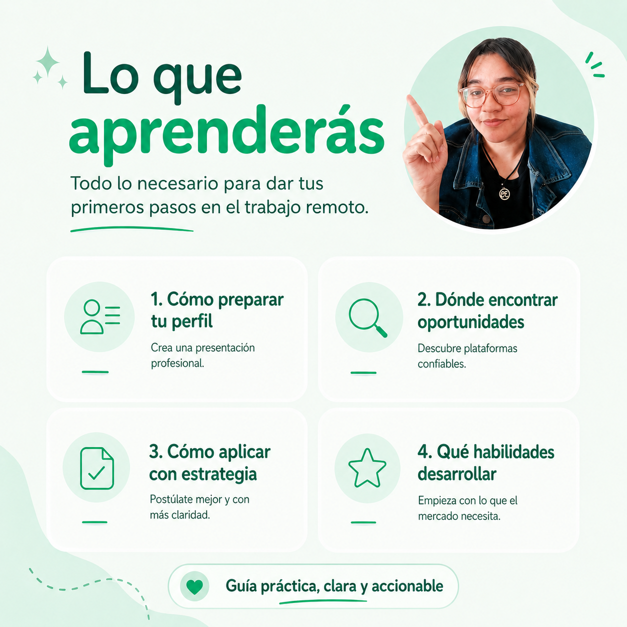 Curso:  Paso a Paso mi primer Trabajo Remoto