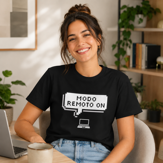 Speech bubble: remote mode ON🗨️