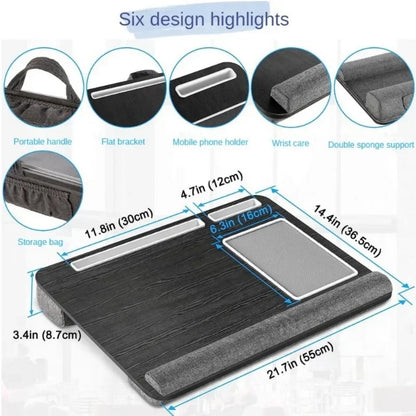 LapDesk Comfort™: Tu oficina en cualquier lugar